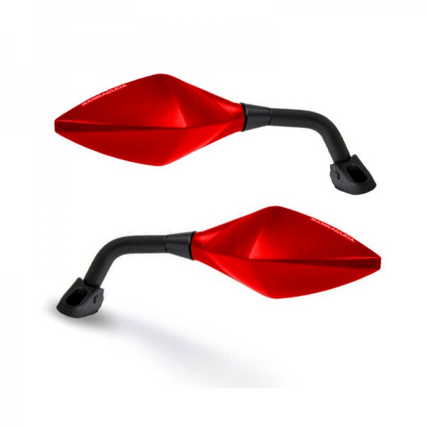 Καθρέπτες ζευγάρι Barracuda Race Fairing red